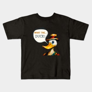 What the duck..? gift present ideas Kids T-Shirt